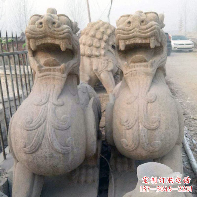 新乡狴犴仿古石雕塑