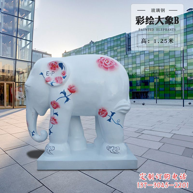 新乡玻璃钢大象雕塑——传承古老文明的象征