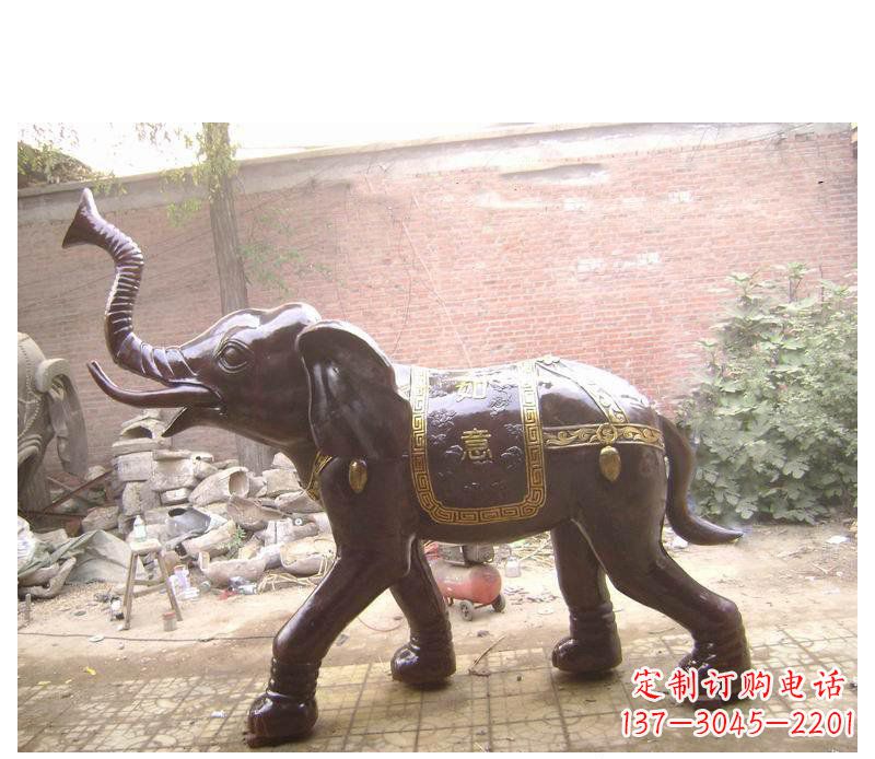 新乡玻璃钢大象雕塑