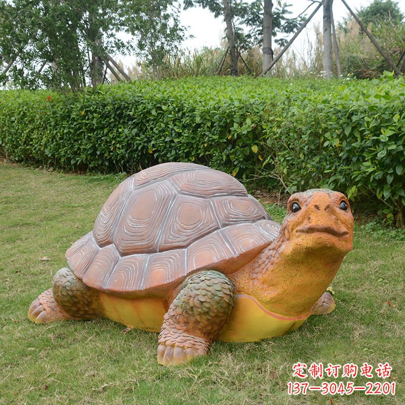 新乡玻璃钢乌龟雕塑一种具有传统文化意义的艺术品