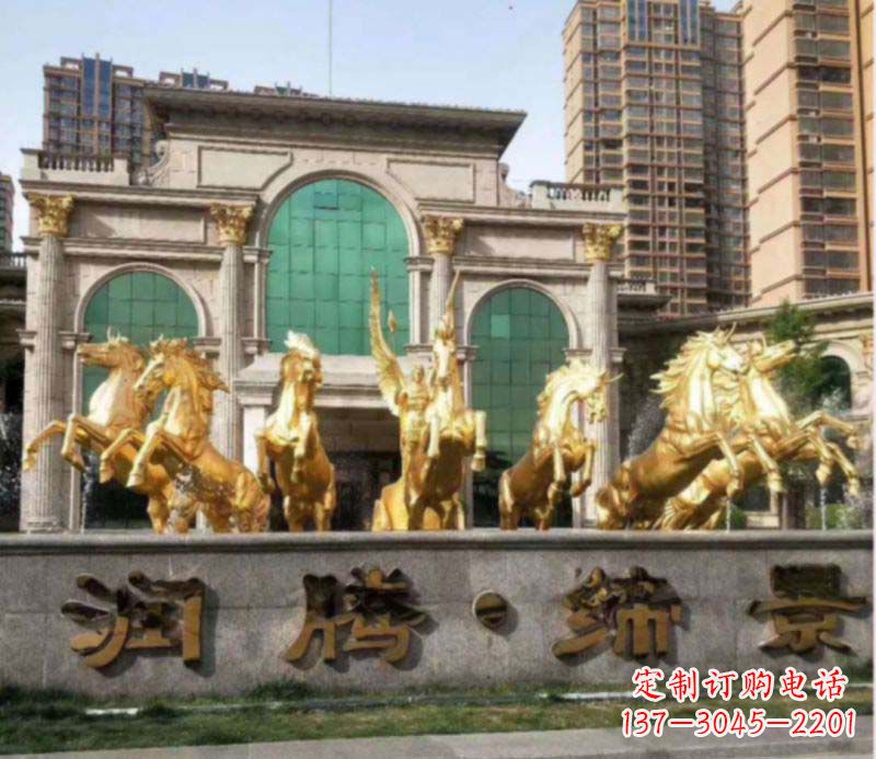 新乡不锈钢阿波罗象征着勇敢与智慧的雕塑