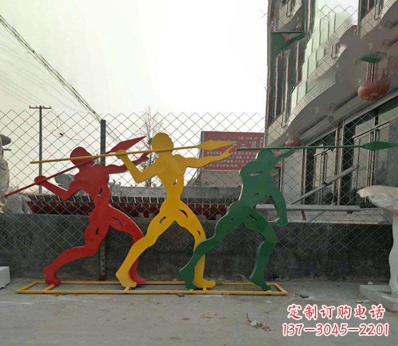新乡不锈钢标枪雕塑一种新兴的艺术形式