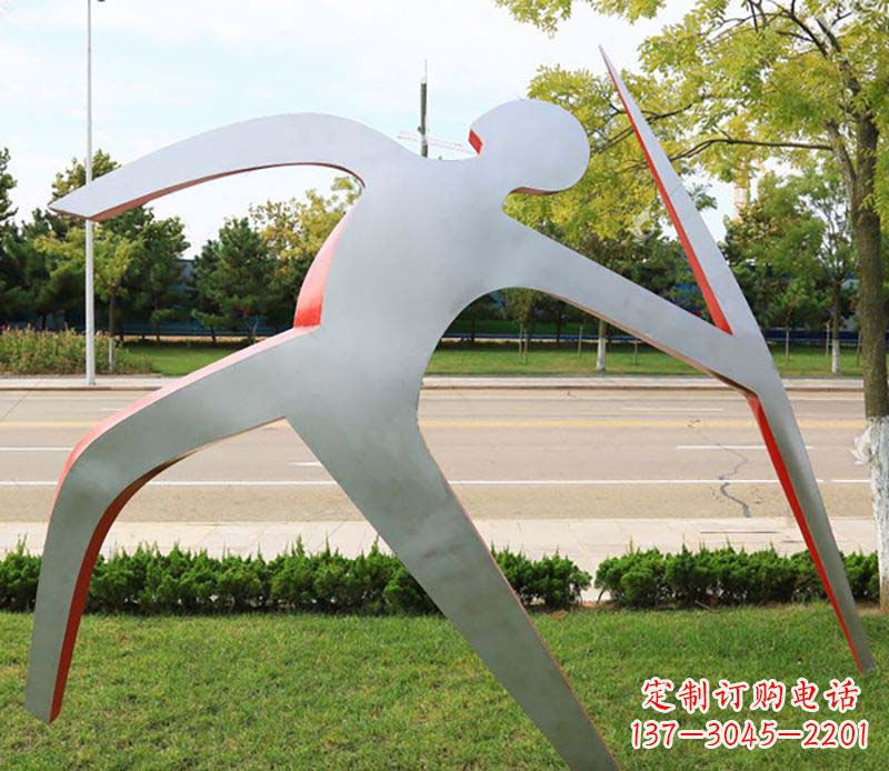 新乡不锈钢标枪雕塑精美的艺术品