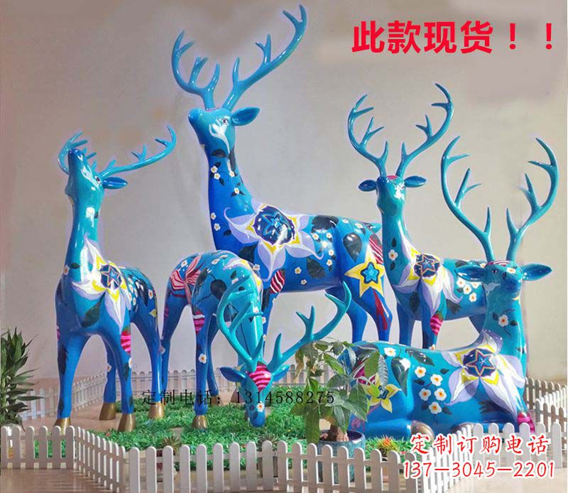 新乡不锈钢彩绘动物雕塑——让公园更加美丽