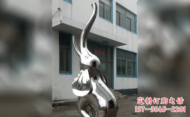 新乡精致的不锈钢大象雕塑