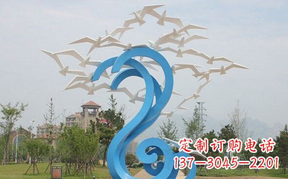 新乡不锈钢海鸥雕塑
