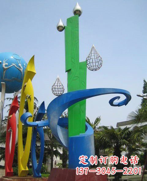 新乡不锈钢水滴雕塑非凡的艺术美学