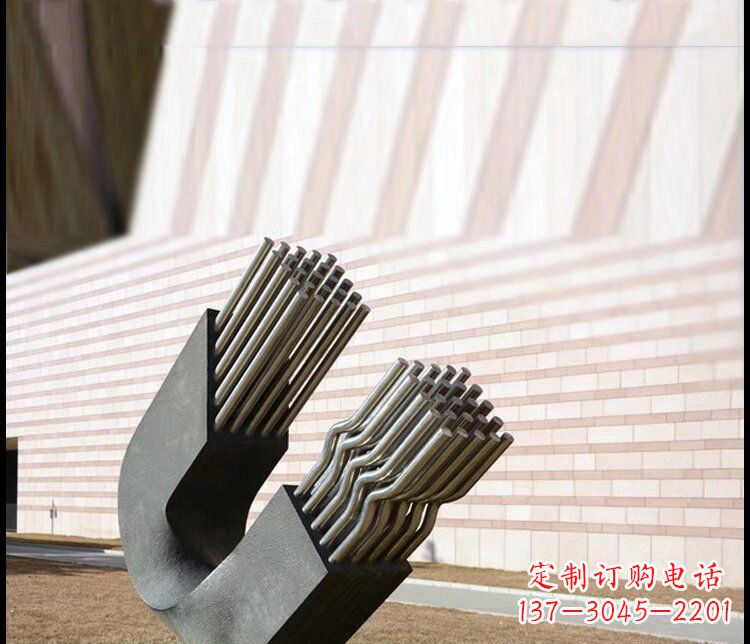 新乡不锈钢磁铁雕塑,给景观带来无限魅力