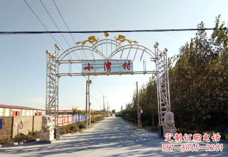 新乡不锈钢牌坊雕塑让美丽的传统永存