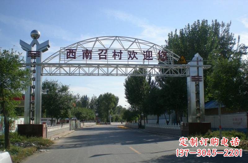 新乡不锈钢牌坊雕塑传承传统文化