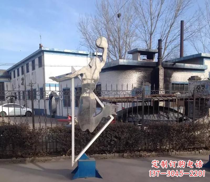 新乡不锈钢打高尔夫雕塑