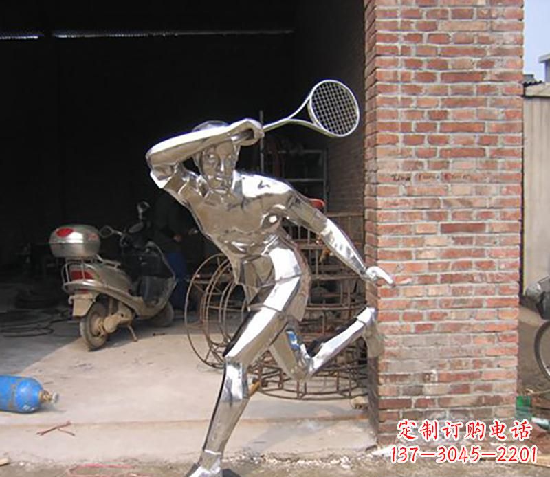 新乡不锈钢羽毛球雕塑