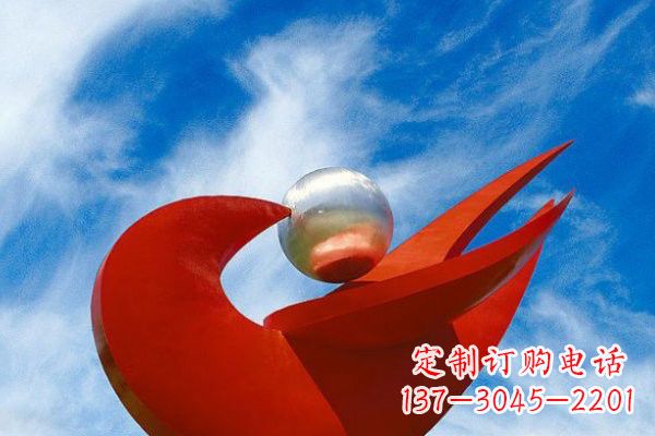 新乡“和平鸽”用不锈钢大型雕塑抒发爱与和平