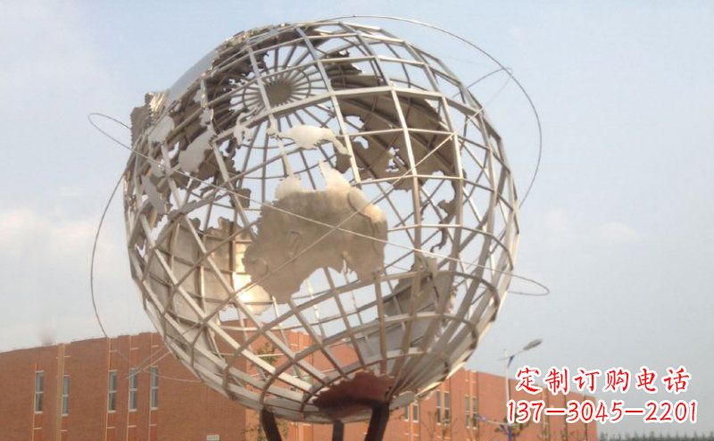 新乡不锈钢地球雕塑——一件集美丽与坚固于一身的艺术品