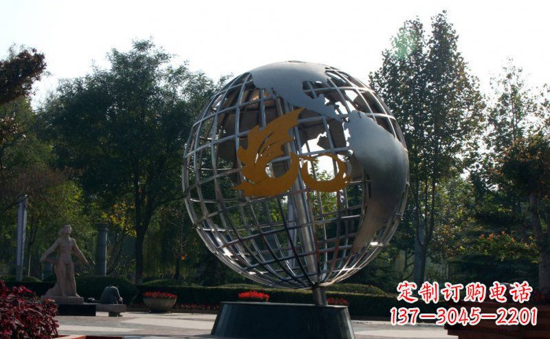 新乡不锈钢地球雕塑一件具有意义的艺术品