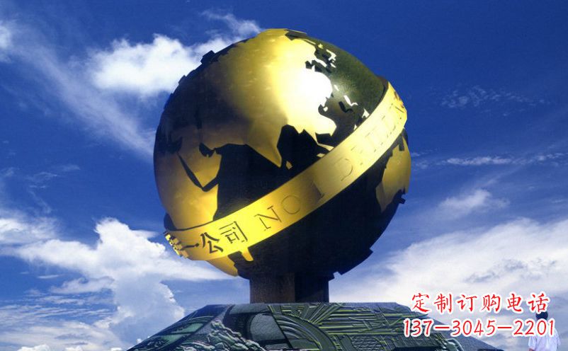新乡不锈钢地球雕塑传承持久的环保理念