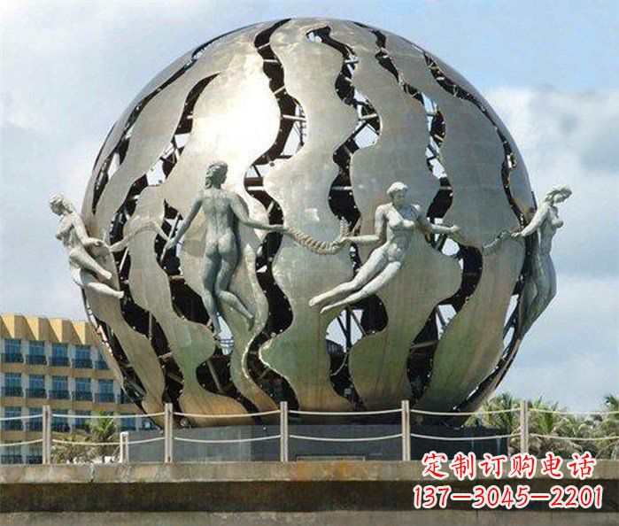 新乡不锈钢地球雕塑一座精致而又充满着力量的艺术作品