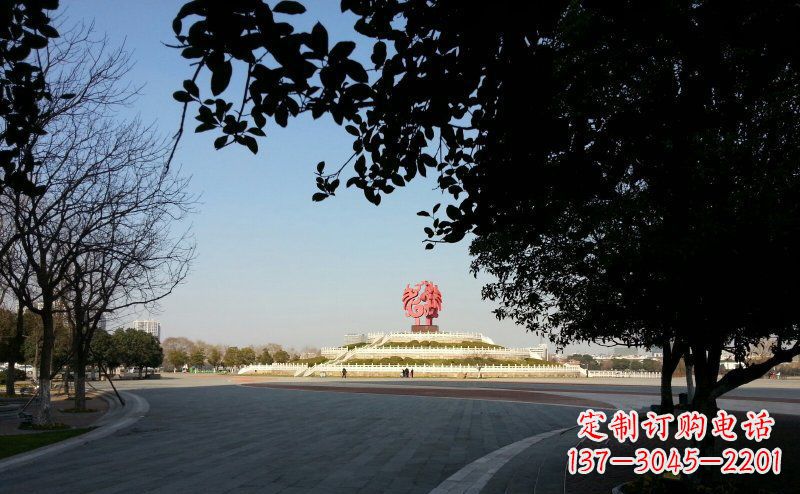 新乡不锈钢凤凰雕塑——展现传统文化之美