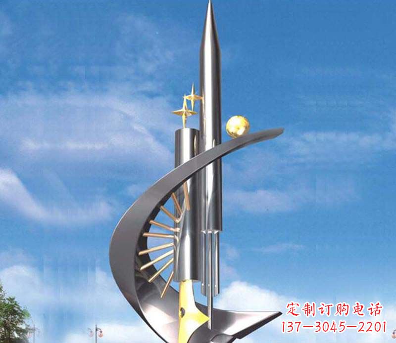 新乡不锈钢笔雕塑艺术与精美的完美结合