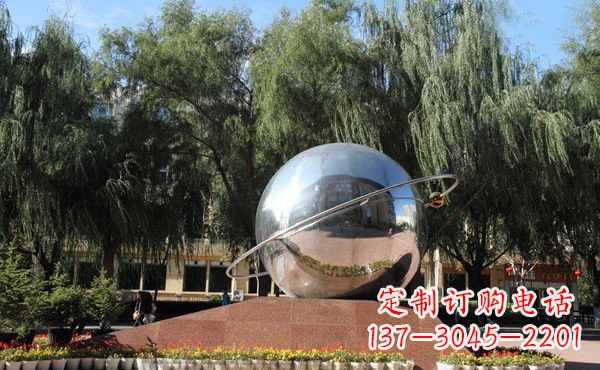 新乡不锈钢地球雕塑——缅怀美好家园