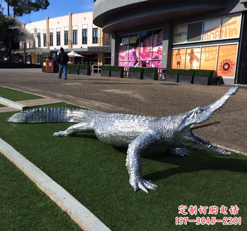 新乡不锈钢动物雕塑精美而具有艺术价值