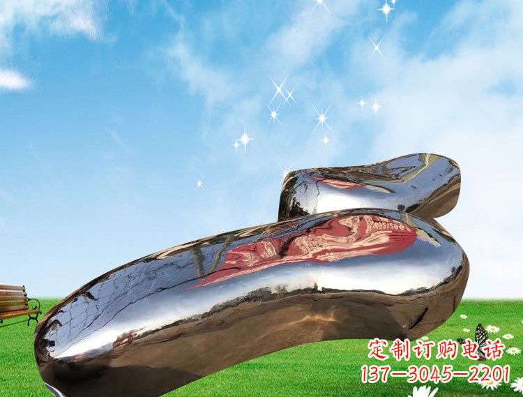 新乡精美的不锈钢鹅卵石雕塑