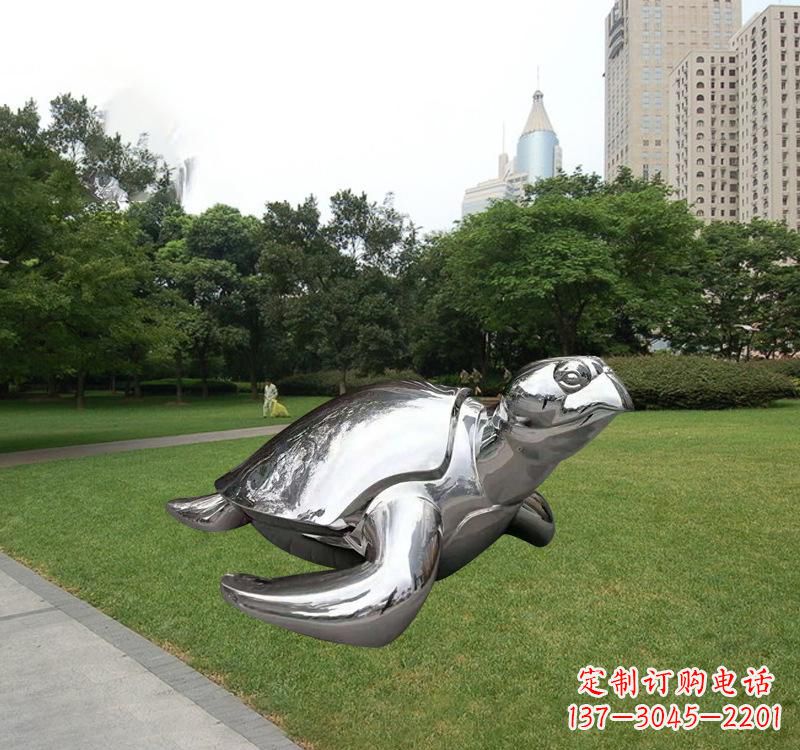 新乡不锈钢海龟雕塑