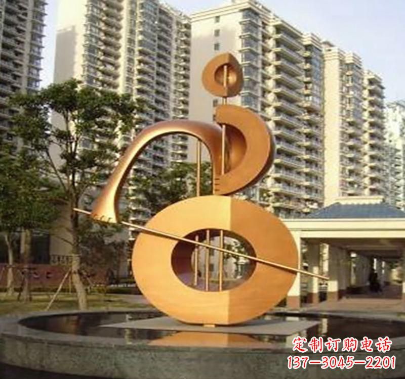 新乡不锈钢葫芦乐器雕塑