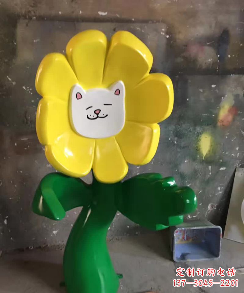 新乡不锈钢景观太阳花雕塑