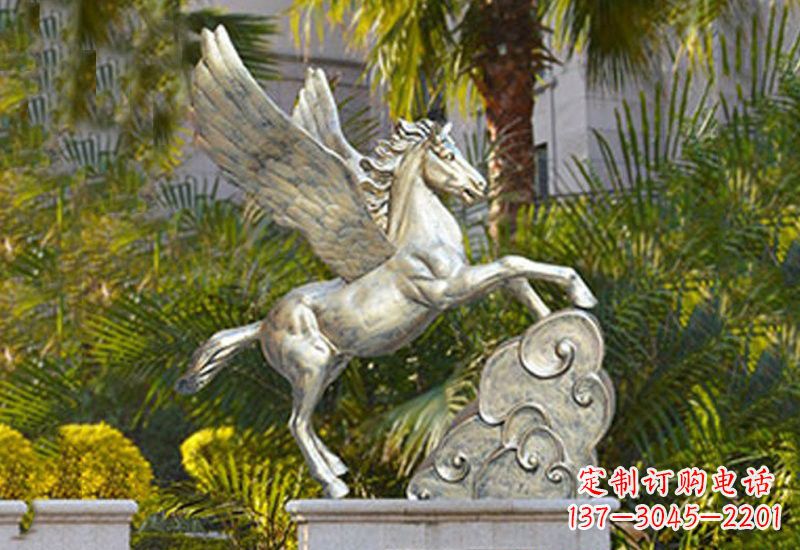 新乡不锈钢景区飞马雕塑