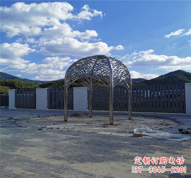新乡不锈钢凉亭雕塑