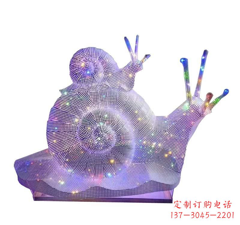 新乡不锈钢蜗牛雕塑一件精美的艺术品
