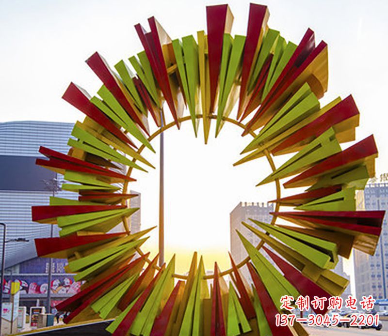 新乡绚烂太阳,精美不锈钢太阳花雕塑