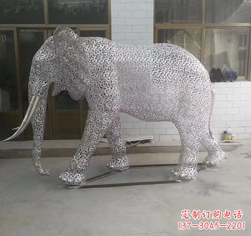 新乡不锈钢大象雕塑它的魅力无限
