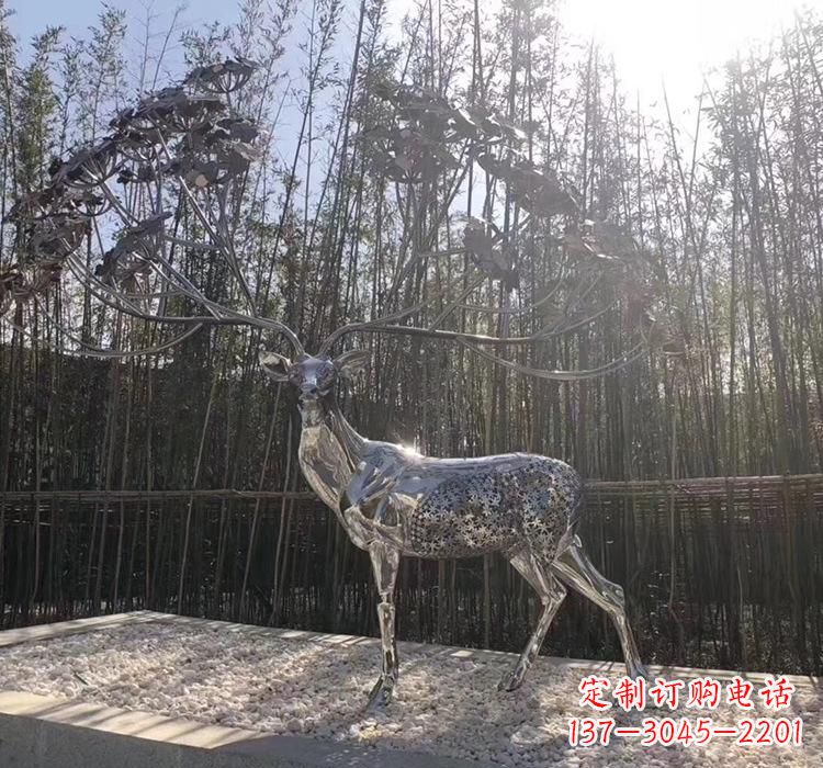 新乡不锈钢动物雕塑精美的艺术作品