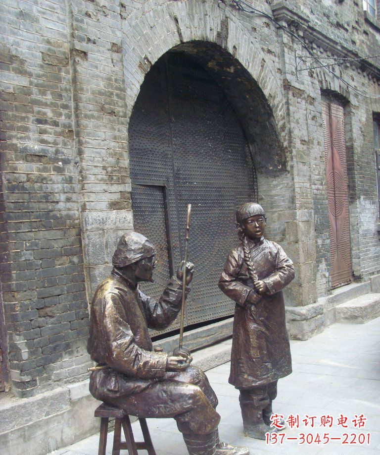 新乡二胡铜雕艺术形式的精髓