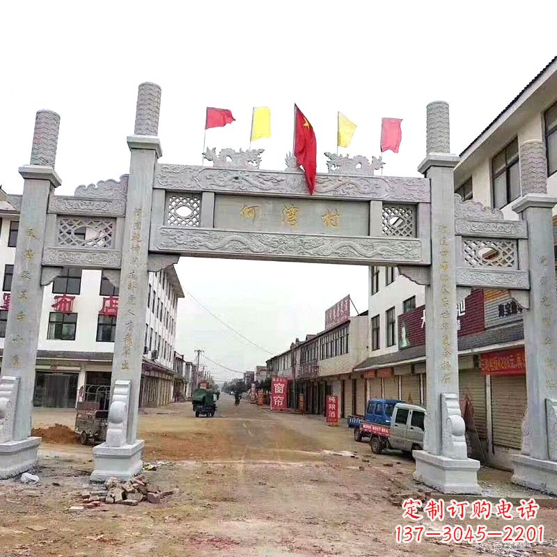 新乡传统文化的珍贵遗产——牌坊雕塑