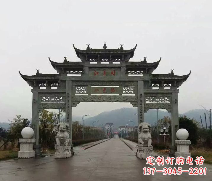 新乡牌坊石雕传承民间文化