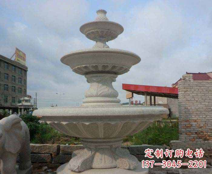 新乡喷泉雕塑灵动精致的大理石美