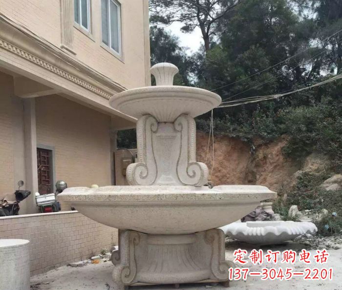 新乡大理石大型喷泉雕塑精致美观又富有艺术气息