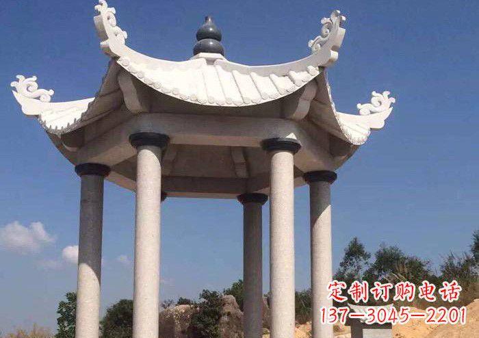 新乡大理石凉亭雕塑——传承古代工艺之精粹