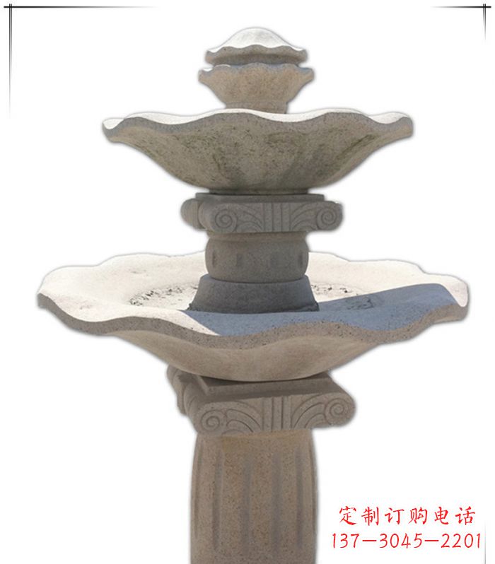 新乡大理石多层喷泉石雕精美绝伦的艺术形式