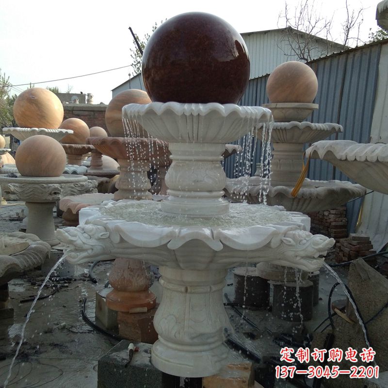 新乡大理石风水球雕塑传统文化的艺术精髓