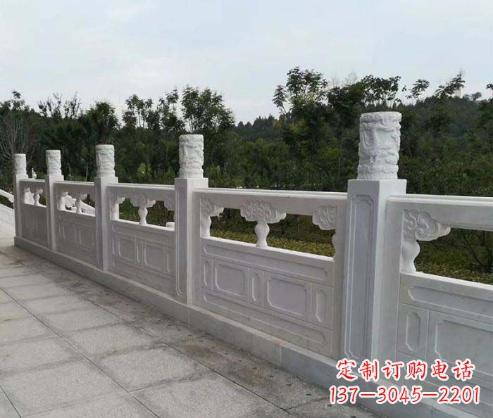 新乡精美绝伦大理石栏板雕塑
