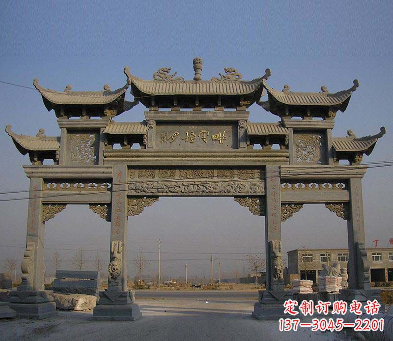 新乡大理石牌楼雕塑定制