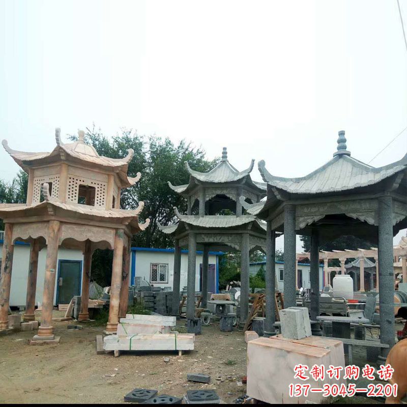 新乡大理石凉亭雕塑