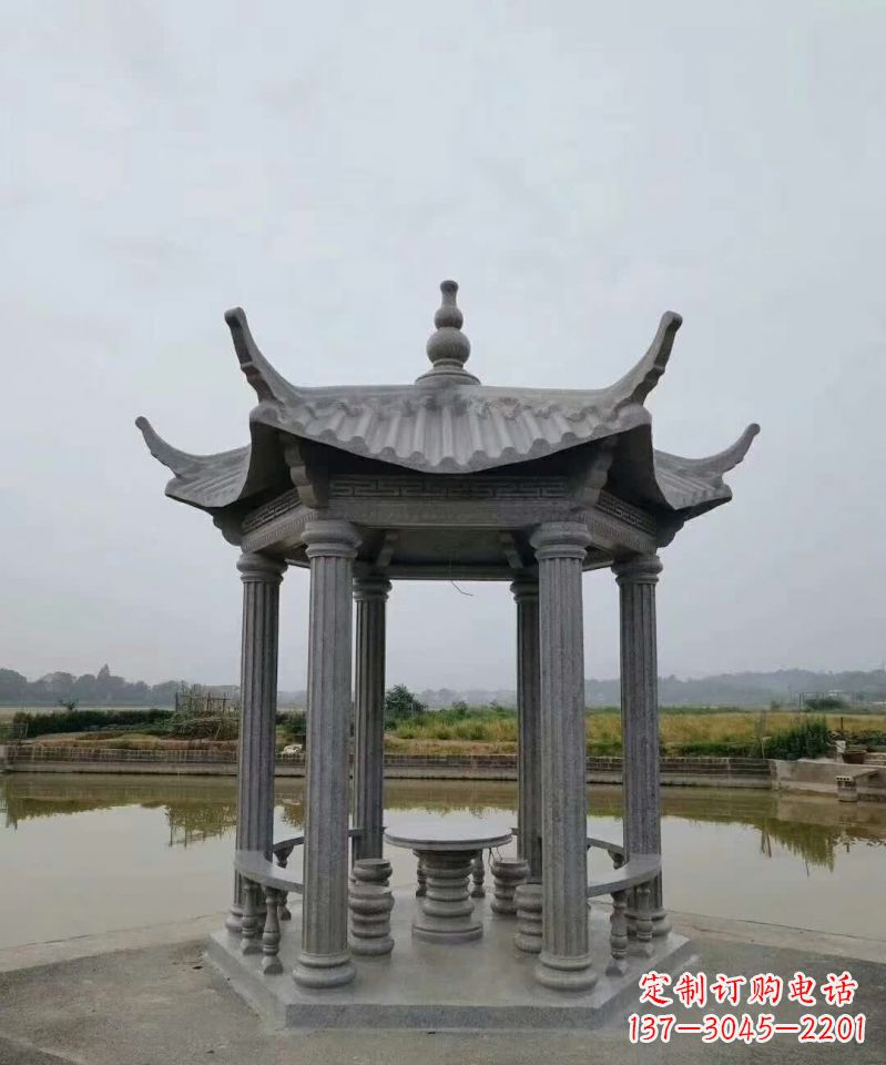 新乡大理石凉亭石雕塑