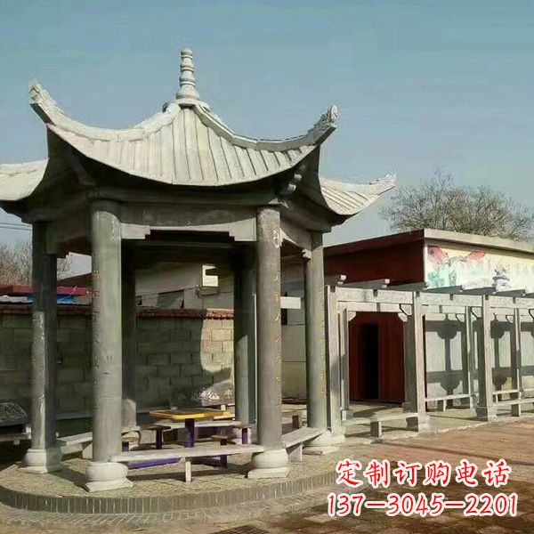 新乡大理石凉亭庭院亭子