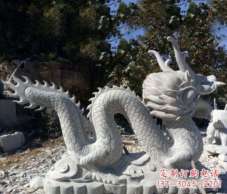 新乡大理石龙雕塑
