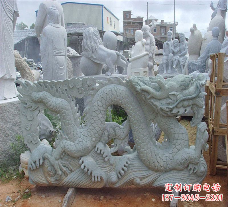 新乡大理石龙石雕传承古老文化,精雕细琢的艺术品